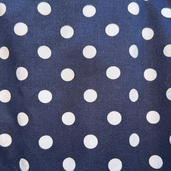 J Crew NWT No 2 Pencil Skirt Navy Style L5040 Polka Dot Size 4 - Picture 5 of 5